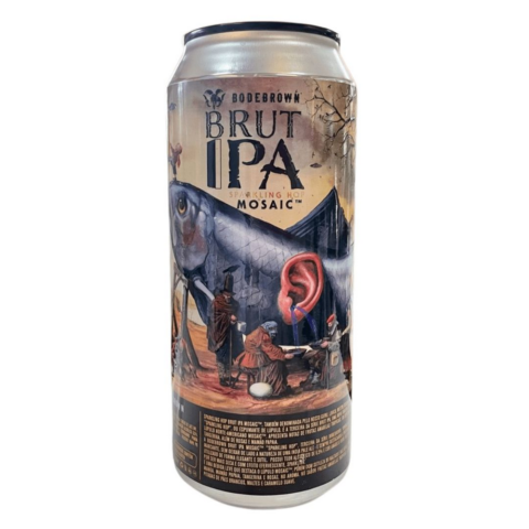 Cerveja Bodebrown Brut Ipa Mosaic 473 ml