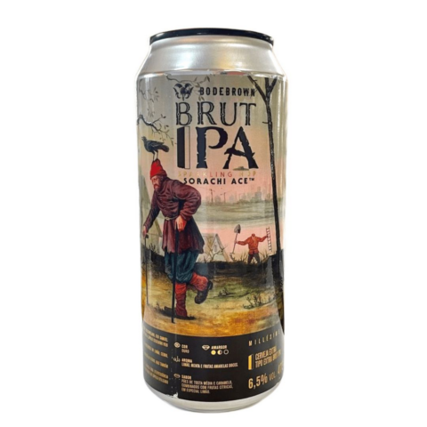 Cerveja Bodebrown Brut Ipa Sorachi Ace 473 ml