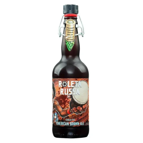 Cerveja Roleta Russa American Brown Ale 500 ml