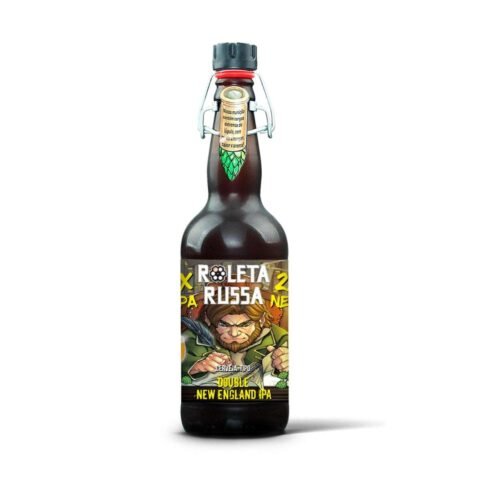 Cerveja Roleta Russa Double New England Ipa 500 ml