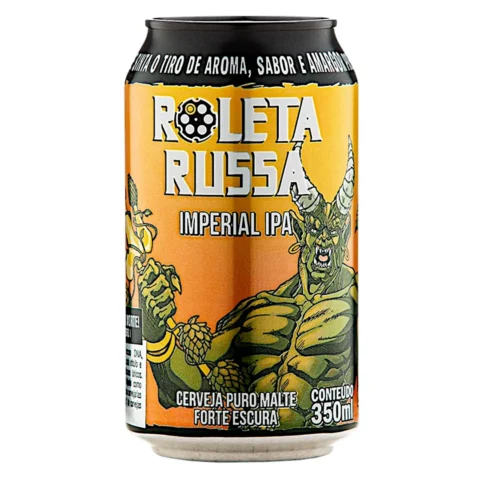 Cerveja Roleta Russa Imperial Ipa 350 ml