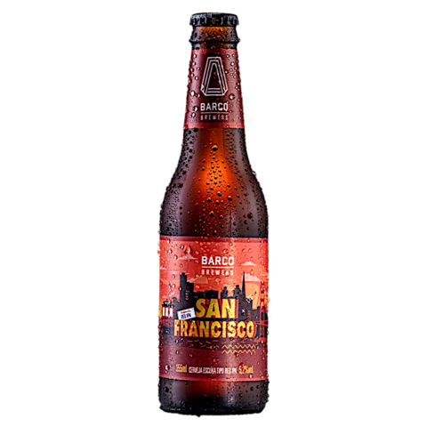 Cerveja San Francisco Red Ipa Barco Descartável 355 ml