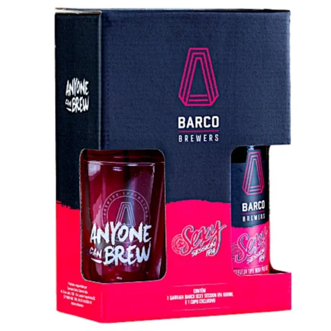 Kit Sexy Ipa Barco Garrafa + Copo