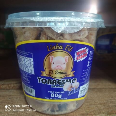 Torresmo Fit Alho 80g